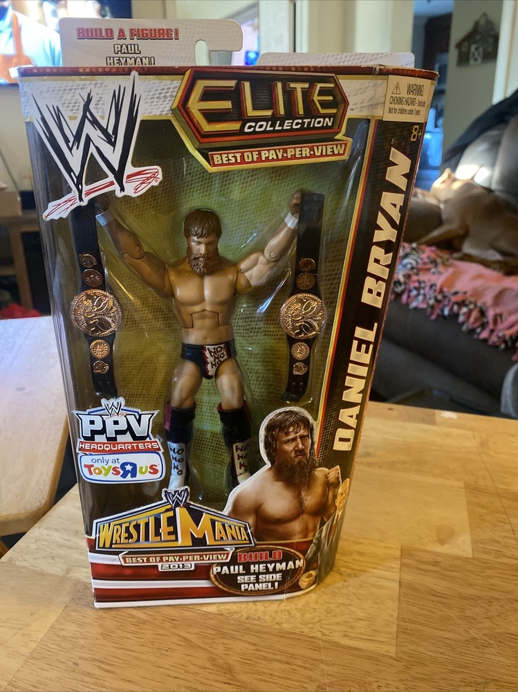 WWE Elite Daniel Bryan Wrestlemania 29! Toys R Us Exclusive! PPV Headquarters!!