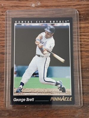 1993 Score Pinnacle Baseball Card #131 George Brett