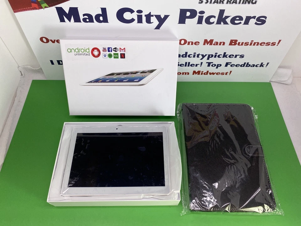 Premier Google Android 7.0 10.1 Inch Tablet 8 Core GT-P7510 64 GB SD USB Bundle - Image 2 of 4