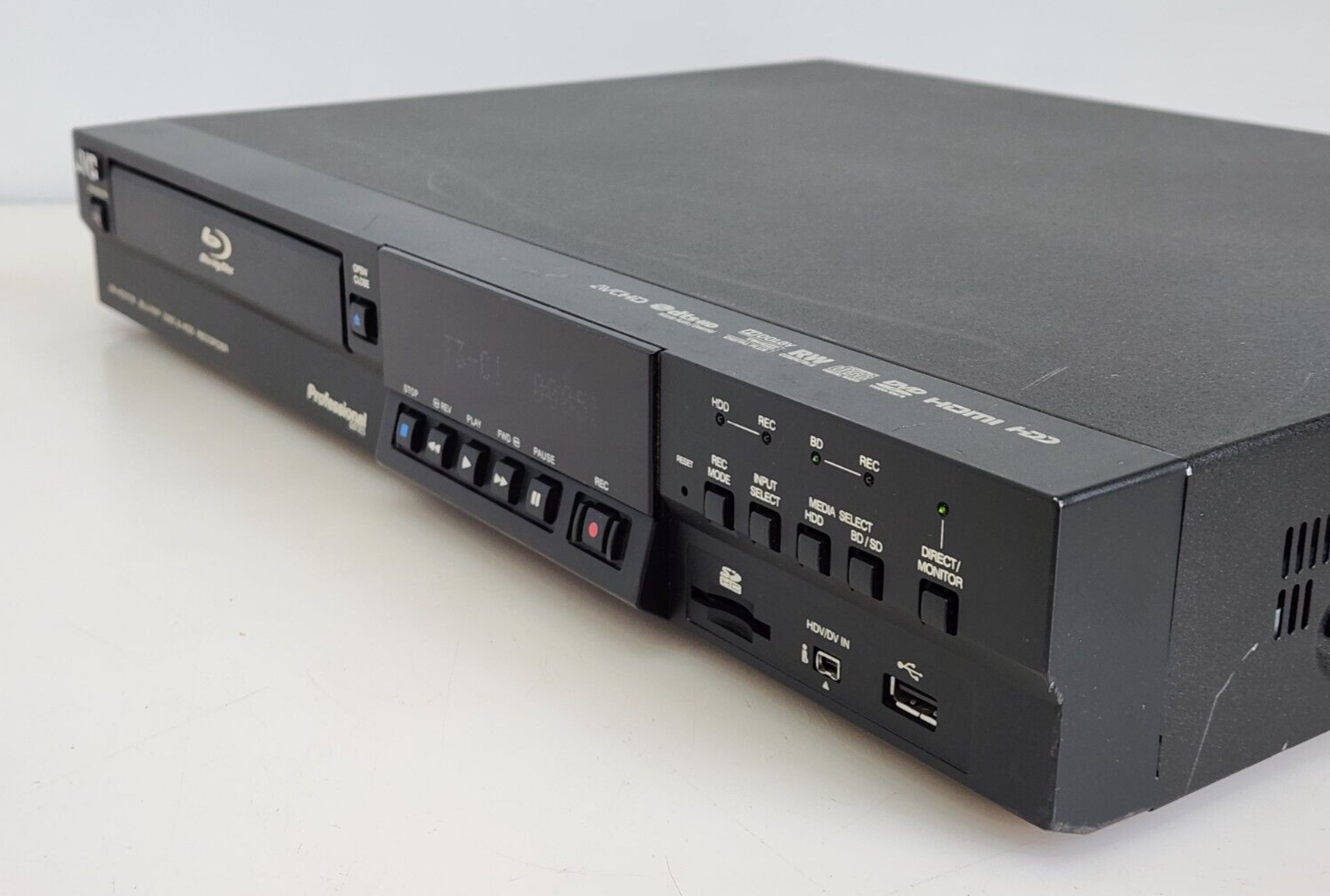 JVC SRHD2700 Professional Bluray Disc & HDD Recorder 1TB SRHD2700U w