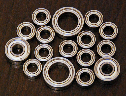 (16pcs) TEAM ASSOCIATED B4.1 / T4.1 Metal Sealed Ball Bearing Set - Picture 1 of 1