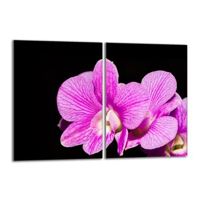 Glasschutzplatte für den Herd 2x40x52 Orchidea