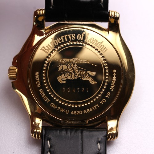 Burberrys Orologio Uomo Vintage Quarzo Quadrante Romano Vecchio Logo 4620-E64171 Giappone - Foto 13 di 18