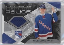 2021-22 Upper Deck Black Diamond Diamond Debut Relics Nils Lundkvist #DD-NL 7ci