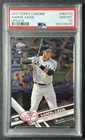 AARON JUDGE PSA 10 2017 TOPPS CHROME UPDATE #HMT50 ROOKIE RC YANKEES 039