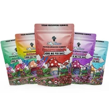 FREE SHIPPING | Silly Farms Mushroom Gummies – 500mg | Mood, Focus & Creativity