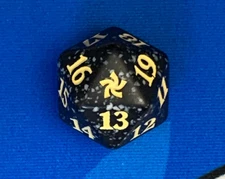 Magic: The Gathering - Foundations Prerelease Spindown Dice Die - WHITE