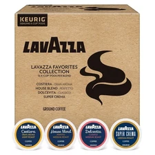 Lavazza Favorites Collection Variety Pack, Single Serve Keurig® K-Cup® Pods, Lig
