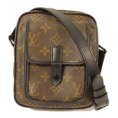 LOUIS VUITTON Christopher Wearable Wallet Shoulder Bag M69404 Monogram Macassar