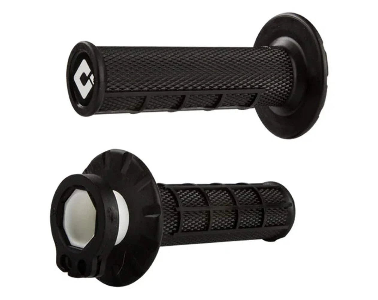 ODI 1/2 Waffle Lock On Grips - Black