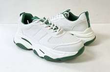 Women's Steve Madden Dolmar Athletic Sneaker White/Green DLMR01S1