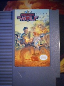 Operation Wolf NES (Nintendo Entertainment System, 1985) Authentic Works