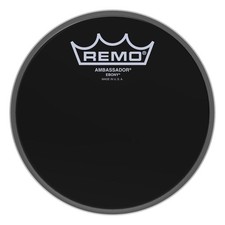Remo Ambassador Ebony Drumhead 6"