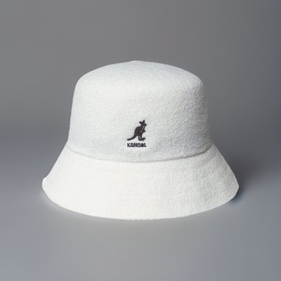 Kangol Bucket Hat Classic Bermuda Men Women Cotton Flat Top street style Small