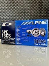 Alpine SPE-13CS Component 2 way 180w 13cm Car speakers Old School car Audio