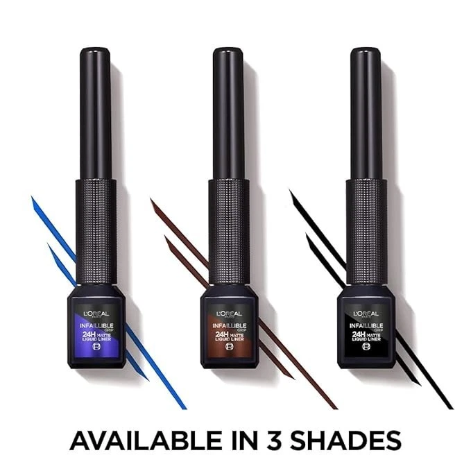 L’Oreal Paris Infaillible Grip 24H Matte Liquid Liner - 01 Matte Black, 5.7ml - Image 4 of 4