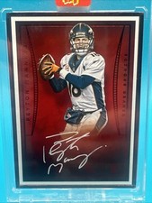 2015 Panini Luxe Football Peyton Manning 1/10 Auto Red