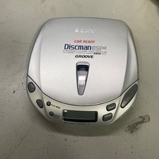    Vintage Sony Discman D-E406CK Portable CD Player   Tested Working 100 