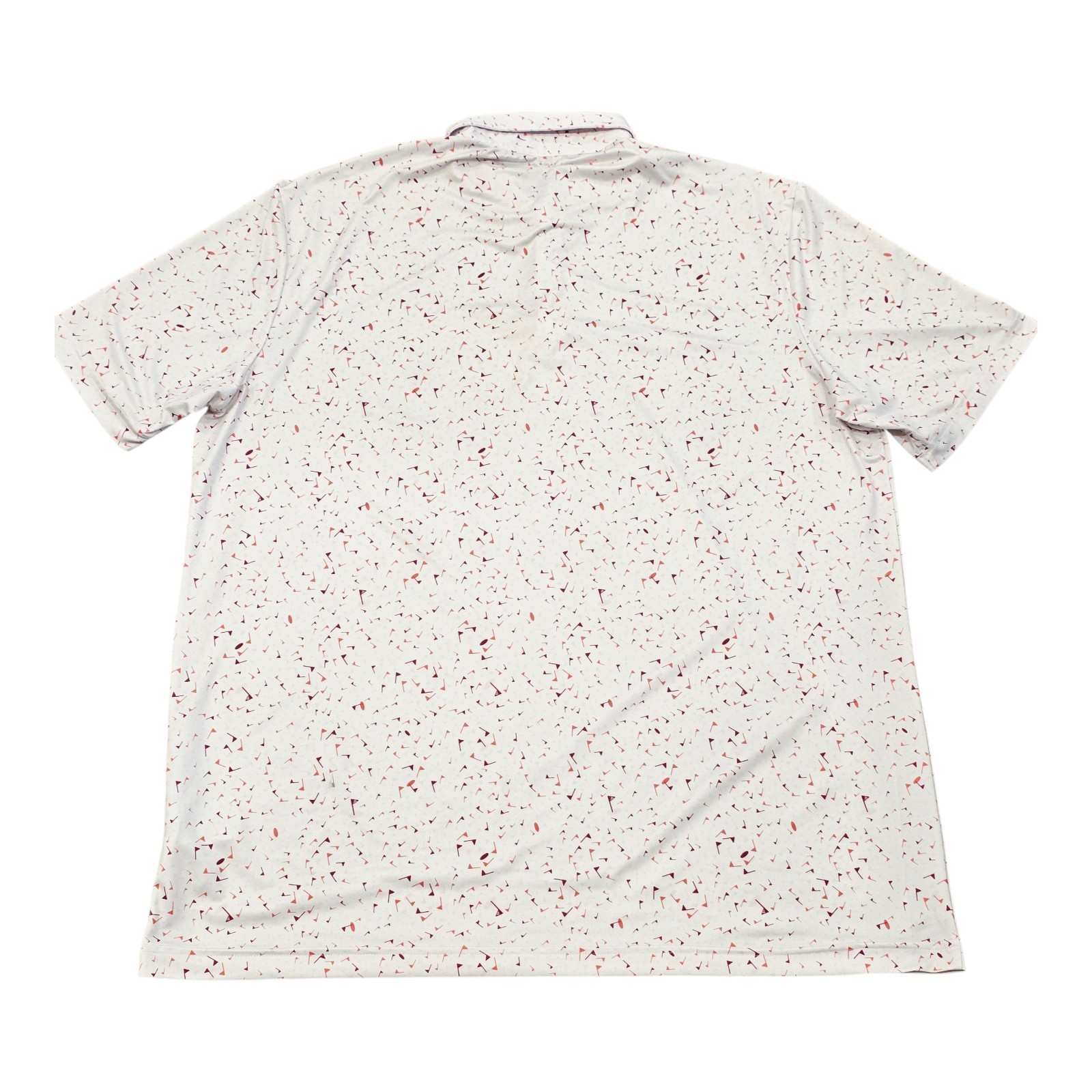 Men's adidas Flag Primegreen Polo Golf Shirt AL Almost Pink Sz XL HA6119 thumbnail 2