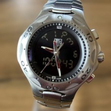 Montre Homme TAG Heuer Kirium Formula 1 CL111A Ana-Digi Quartz Cadran Noir 200m