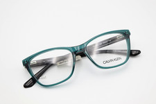 CALVIN KLEIN CK20532 300 Green / Black 53-16-140 Cat Eye Frames Flex Hinges P217