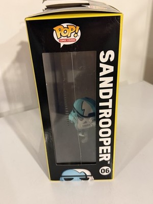 Funko Pop! Comic Book Cover with Case: Star Wars - Sandtrooper #06 
