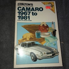 Chilton's Repair & Tune-Up Guide: Camaro 1967-1981 — listing 4