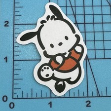 Pochacco Bouncing On Tail - Vinyl Decal Sticker Bomb Sanrio And Friends Kawaii