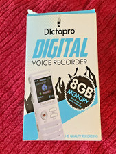 DICTOPRO Digital Voice Recorder Portable 8GB