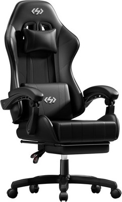 Ergonomic Gaming Chair for Adults with Footrest, Gamer Chairs with Lumbar