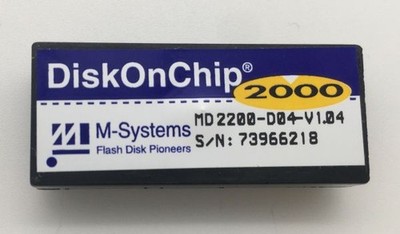 M-systems md 2200-d04-v1.04 diskonchip 2000, 4mb flash memory