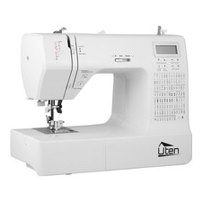 Portable Computerized Sewing Machine with Foot Pedal for DIY Crafts