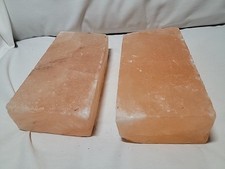 Himalayan Salt Brick/Tiles 8x4x2 Pack of 2 Spa, Bath, Cooking, Decor  More