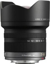 Panasonic Lumix G 7-14 mm F4.0 75 mm Filtergewinde (Micro Four Thirds Anschluss)