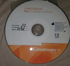 Set Of 3 CDROM- CARESTREAM VITA CR SYSTEM SOFTWARE AND HARDWARE GUIDE