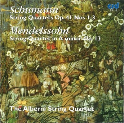Robert Schumann Schumann: String Quartets Op. 41, Nos 1-3/Mendelssohn: Stri (CD)