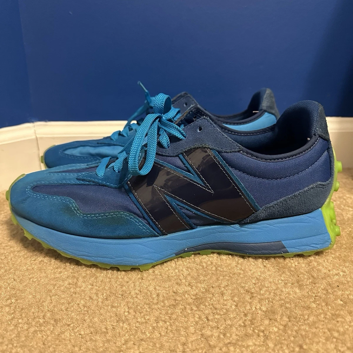 Size 10 - New Balance Jolly Rancher x 327 Blue Raspberry New Balance Jolly Rancher x 327 Blue Raspberry | eBay main image 4