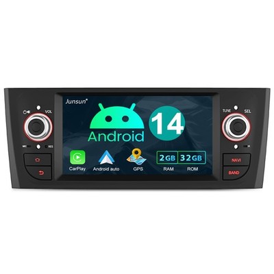7'' Autoradio Android 14 Carplay Für Fiat Linea Grande Punto Navi GPS WIFI BT FM