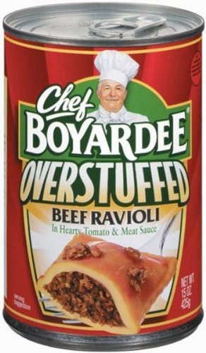 , Big Beef Ravioli, Overstuffed, 15oz Can (Pack of 6)