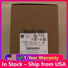New Allen Bradley PowerFlex 4M- 5.5 kW (7.5 HP) AC Drive 22F-D013N104 Fast Ship