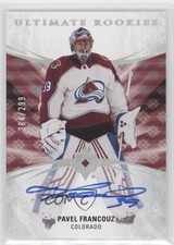 2020 Upper Deck Ultimate Collection Rookies /299 Tier 1 Pavel Francouz Auto um0