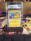 Pokémon Pikachu TCG Black Star Promo Card SVP en 190 World Championships Cgc 10