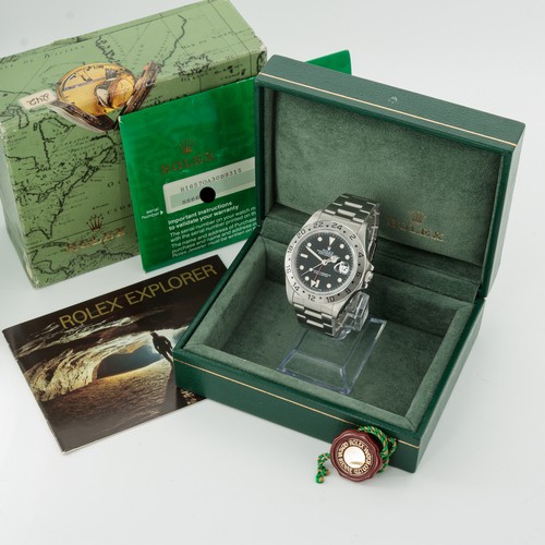 Men's Rolex Explorer II Ref.#16570 w/Box & Papers 40mm 7" W259035-1