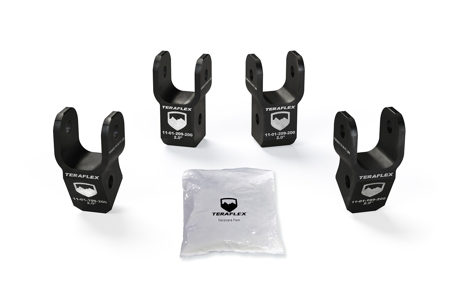 Extensions d'amortisseur JL pour stopper le talonnage sur Wrangler rehaussé de 2 pouces