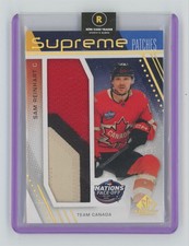 2025-26 SP Game Used Supreme Patches 4 Nations Face-Off /15 Sam Reinhart 14/15