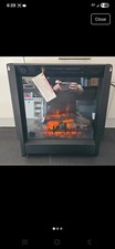 Be Modern Athena 18 Inch Electric Inset Fire Black