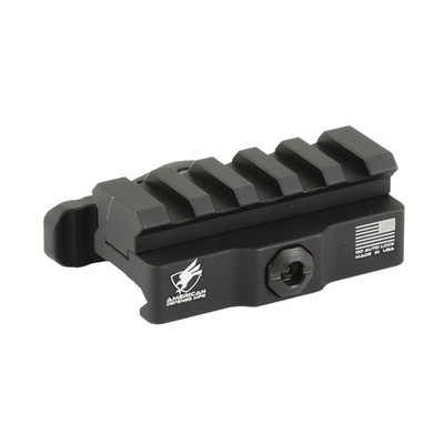 実物 AMERICAN DEFENSE AD-170-VPG-5LUG-STD American Defense Mfg AD-170-VPG-5LUG-STD QD Picatinny Riser 5-Slot