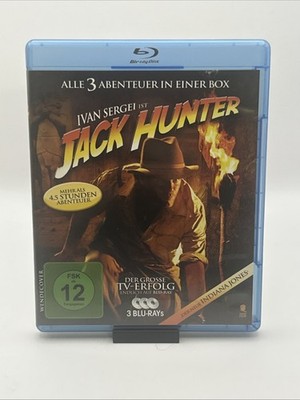 Jack Hunter Trilogie Blu-ray Ivan Sergei Action Abenteuer Indiana Jones Kult