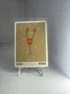Dodo Pookiemoot Doduo Fan Art Parody Card