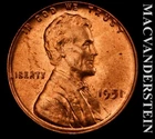 1951-P Lincoln Wheat Cent — photo from another recent sale